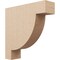 Ekena Millwork 6"W x 24"D x 24"H Thin Alpine Rough Cedar Woodgrain TimberThane Corbel, Primed Tan CORUR06X24X24ALPRCPR - alternate 1